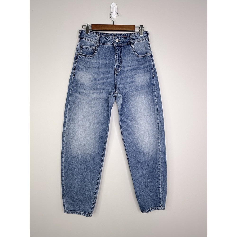 Pilcro Anthropologie The Icon High-Rise Barrel Tapered Jeans Size 27x28